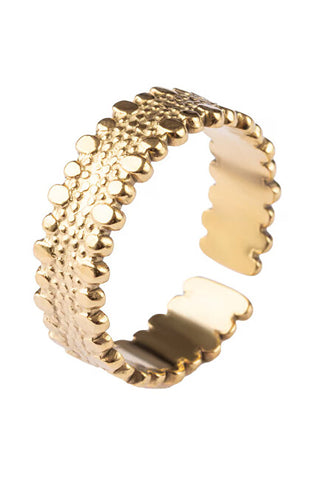 Emily Westwood Anello Aperto Placcato Oro Petralyn Ewr250280G