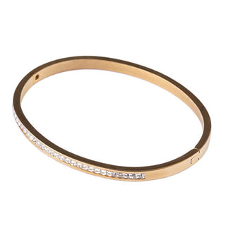 Emily westwood Gold-plated solid Bracciale with crystals Kaelisse EWB250385G