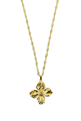 Emily westwood Beautiful gold-plated Collana Flower EWN260629G