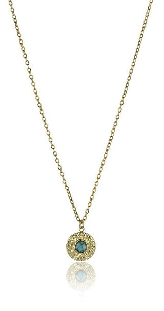 Emily westwood Timeless gold-plated Collana with turquoise EWN23029G