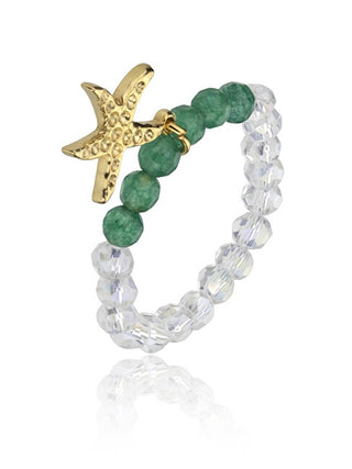 Emily westwood Anillo de cuentas de estrella Rosalie EWR23036G
