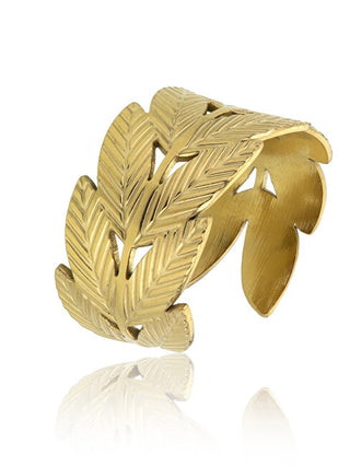 Emily Westwood Anello In Acciaio Placcato Oro Decent Mary Ewr23025G