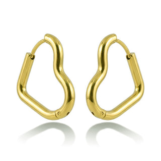 Emily westwood Heart gold-plated Orecchini EWE260604G