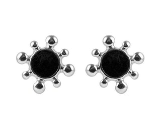 Emily Westwood Elegant Steel Spheres Thalisse Silver Ewe250308S 