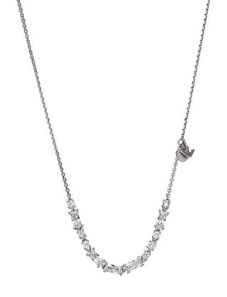 Emporio armani Sparkling Silver Necklace with Zirconia EG3604040