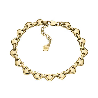 Emporio armani Women's gold-plated Bracciale Heart EGS3331710