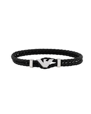 Emporio armani Fashion leather Bracciale da uomo EGS3237040