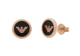 Emporio Armani Orecchini Di Lusso In Bronzo Con Logo Egs2534221