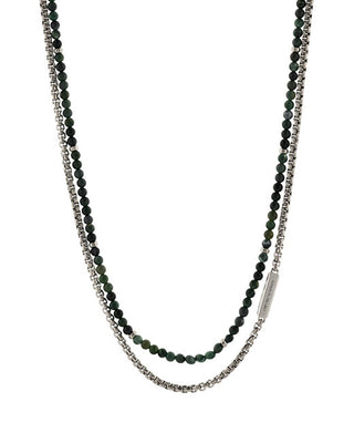 Emporio armani Modern double Collana with agate EGS3313040