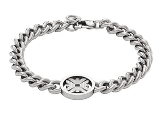 Emporio armani Elegant men's steel bracelet EGS3041040