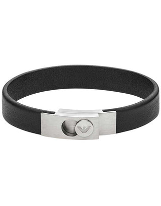 Emporio armani Men's Leather Bracelet Couples EGS3087040