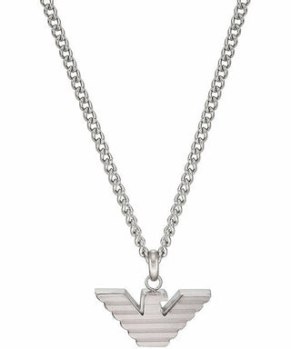 Emporio armani Modern Steel Necklace with Logo EGS2916040