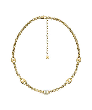 Emporio armani Fashionable gold-plated Collana with zircons EGS3269710