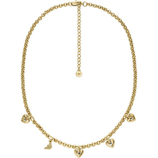 Emporio armani Fashionable gold-plated Collana with brass EGS3267710