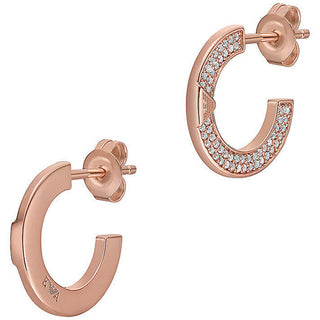 Emporio armani Fashion silver earrings with crystals EG3590221