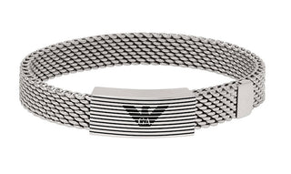 Emporio Armani Bracciale Da Uomo In Acciaio Senza Tempo Egs3150040