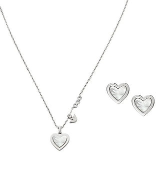 Emporio Armani Set Di Gioielli Di Perle Originali Egs3228Set (Collana, Orecchini)
