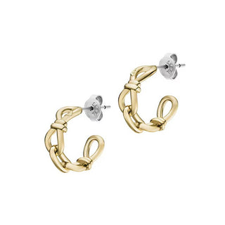 Emporio armani Gold-plated Orecchini Bows EGS3329710