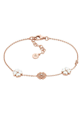 Emporio armani Gold-plated Bracciale con zirconi and mother-of-pearl EG3651221