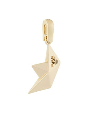 Emporio armani Gold-plated Paper Boat Charm EGS3357710