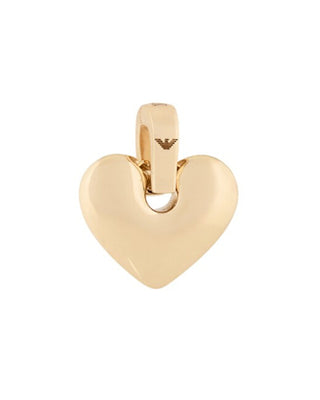 Emporio armani Gold-plated heart Ciondolo Charm EGS3284710
