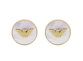 Emporio armani Cute Eagle Logo Pearl Earrings EGS3141710