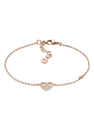 Emporio armani Romantic gold-plated Bracciale with zircons EG3649221