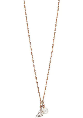 Emporio armani Colar elegante de bronze com zircões EG3573221
