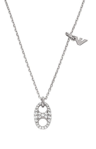 Emporio Armani Collana In Argento Coordinata Per Donna Eg3630040
