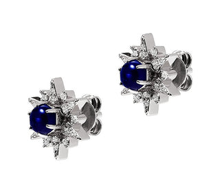 Emporio armani Silver earrings with cubic zirconia Star EG3603040