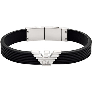 Emporio Armani Bracciale Da Uomo Elegante Con Logo Eagle Egs3168040