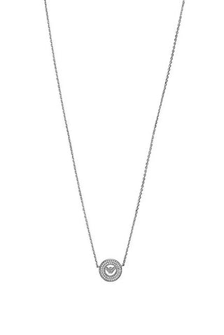 Emporio armani Sparkling Silver Necklace with Cubic Zirconia EG3585040