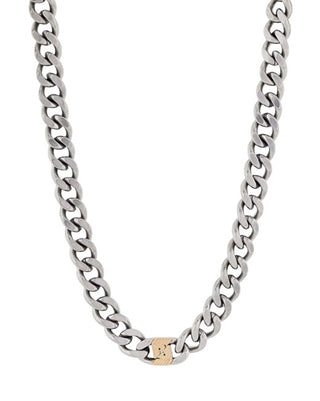Emporio Armani Collar Bicolor Distintivo Para Hombre Egs3187040 