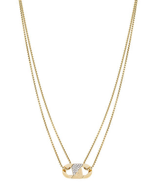 Emporio Armani Collana Distintiva Da Uomo Con Cristalli Egs3174710