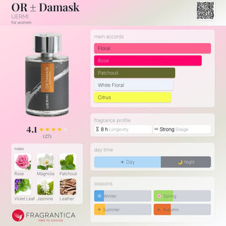 Uermi OR DAMASK Eau de Parfum Donna 100 ml — Eau de Parfum