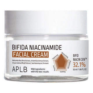 APLB Bifida Niacinamide Crema Viso Riduzione Pori 55ml