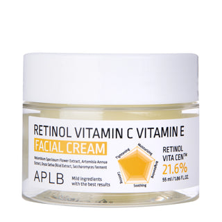 APLB Retinolo Vitamina C Vitamina E Crema Viso 55ml