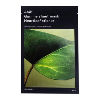 Abib Gummy Heartleaf Maschera in Tessuto Idratante 27ml