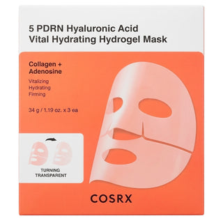COSRX 5 PDRN Acido Ialuronico Hydrogel Maschera Idratante 34g