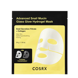 COSRX Advanced Bava di Lumaca Glass Glow Maschera Hydrogel 34g