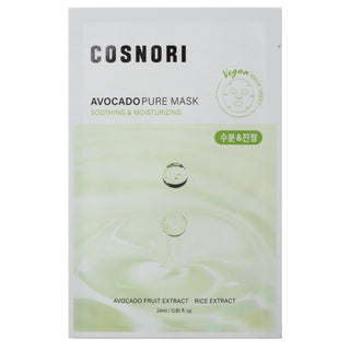 Cosnori Avocado Pure Maschera in Tessuto Nutriente 24ml