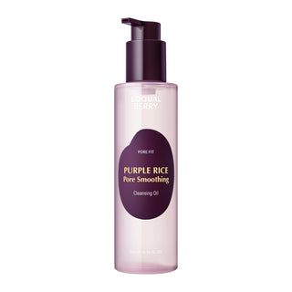 EQQUALBERRY Purple Rice Pore Smoothing Olio Detergente 200ml