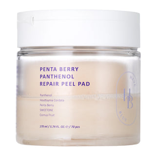 HEVEBLUE Penta Berry Panthenol Repair Peel Pad Esfoliante