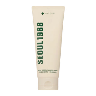 K-SECRET SEOUL 1988 Cleansing Foam Pine Cica 1% Probiotici Schiuma Detergente 150ml