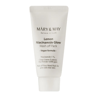 Mary&May Lemon Niacinamide Glow Wash Off Pack Clay Maschera Illuminante 30g