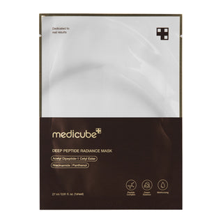 Medicube Deep Peptidi Maschera in Tessuto Illuminante con Peptidi 27ml