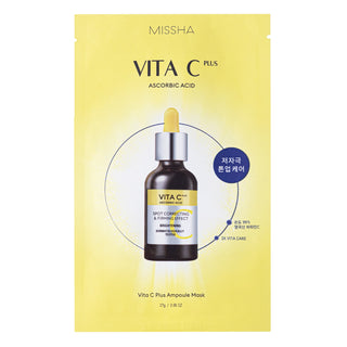 Missha Vita C Plus Spot Correcting Firming Maschera in Tessuto Vitamina C 27g