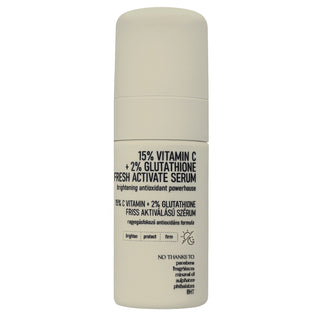 Nerds. 15% Vitamina C + 2% Glutatione Fresh Active Siero 30ml