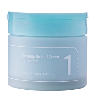Numbuzin No.1 Centella Re-leaf Green Toner Pad con Centella