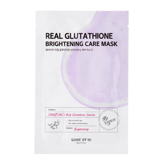 Some By Mi Real Glutatione Brightening Care Maschera in Tessuto Illuminante 20g